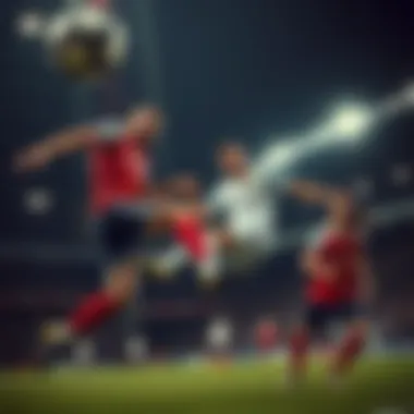 Strategic Play in the Super League A strategic play during a Super League match