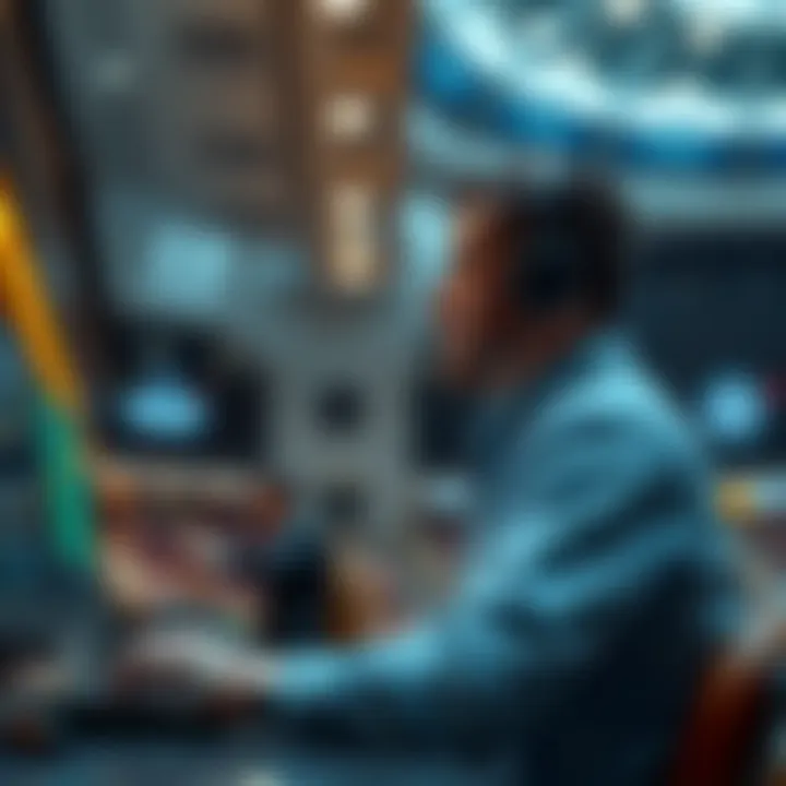 Visual representation of technological advancements in online betting systems