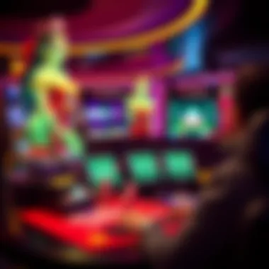 Visualization of user interface in Toss Casino