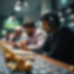 Diverse betting strategies displayed visually