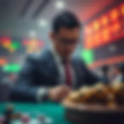 The art of betting strategically visualized