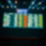 Dynamic UFC betting odds display