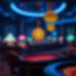 Digital representation of online casino gaming