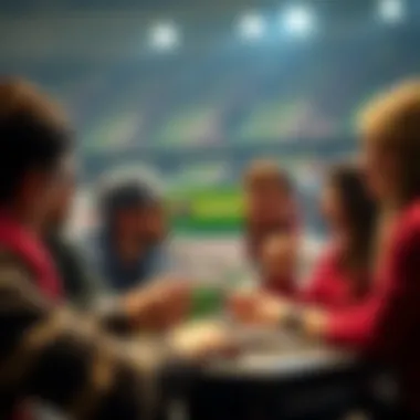 Community interaction within the Unibet app