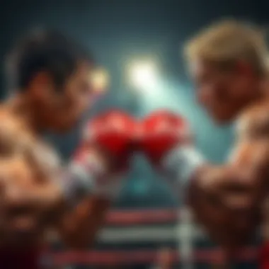 Analysis of fighter styles in the match