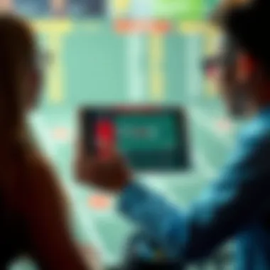 Illustration of a betting strategy visualization