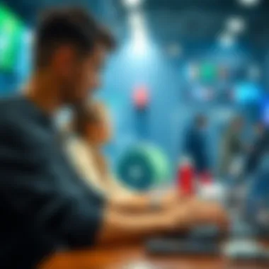 Community engagement on a betting platform