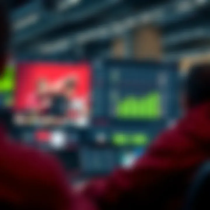 A modern digital betting interface showcasing various sports